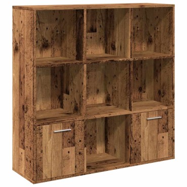vidaXL Βιβλιοθήκη 98x29x97,5cm από Επεξεργασμένο Ξύλο 1 τεμ.