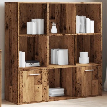 vidaXL Βιβλιοθήκη 98x29x97,5cm από Επεξεργασμένο Ξύλο 1 τεμ.