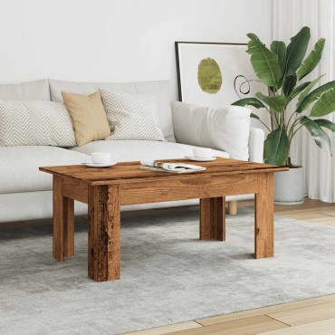 vidaXL Τραπεζάκι Σαλονιού Παλιό Ξύλο 100x60x42cm Επεξεργασμένο Ξύλο 1 τεμ.