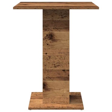 vidaXL Τραπέζι Bistro Παλιό Ξύλο 60x60x75cm Μοριοσανίδα 1 τεμ.