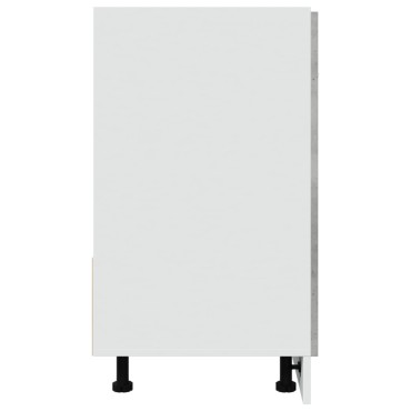 vidaXL Ντουλάπι Νεροχύτη Lyon Γκρι Σκυροδέματος 80x46x81,5cm 1 τεμ.