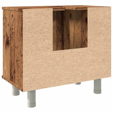 vidaXL Ντουλάπι Νιπτήρα Παλιό Ξύλο 60x32x53,5cm Μοριοσανίδα 1 τεμ.