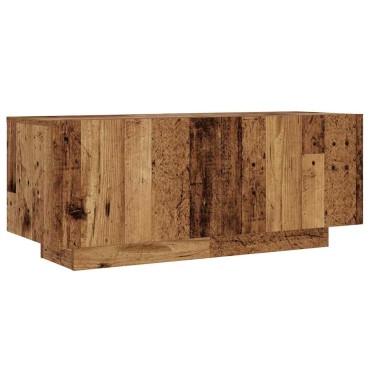 vidaXL Έπιπλο Τηλεόρασης Όψη Παλαιού Ξύλου 100x35x40cm Επεξ. Ξύλο