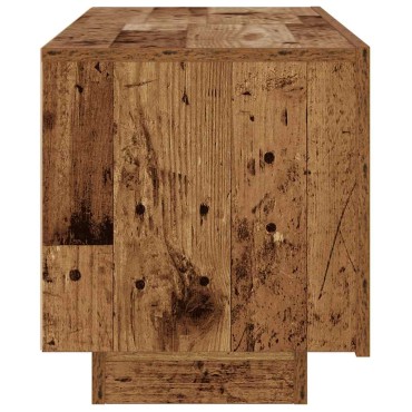vidaXL Έπιπλο Τηλεόρασης Όψη Παλαιού Ξύλου 100x35x40cm Επεξ. Ξύλο