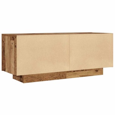 vidaXL Έπιπλο Τηλεόρασης Όψη Παλαιού Ξύλου 100x35x40cm Επεξ. Ξύλο