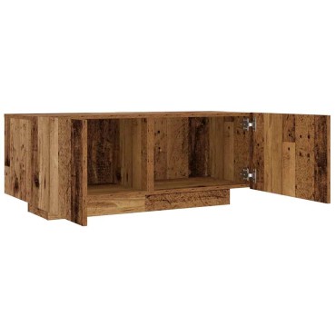 vidaXL Έπιπλο Τηλεόρασης Όψη Παλαιού Ξύλου 100x35x40cm Επεξ. Ξύλο