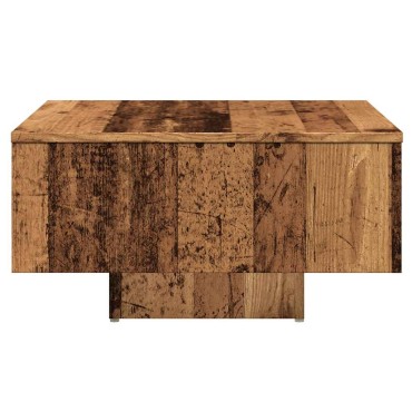 vidaXL Τραπεζάκι Σαλονιού Παλιό Ξύλο 60x60x31,5cm Μοριοσανίδα 1 τεμ.