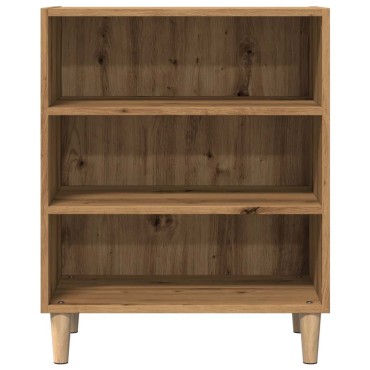 vidaXL Μπουφές Αρτισιανή Δρυς 57x35x75cm από Επεξεργασμένο Ξύλο 1 τεμ.