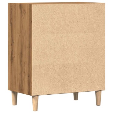vidaXL Μπουφές Αρτισιανή Δρυς 57x35x75cm από Επεξεργασμένο Ξύλο 1 τεμ.