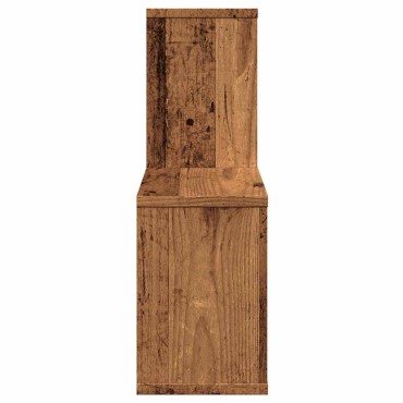 vidaXL Ράφι Τοίχου Παλιό Ξύλο 100x18x53cm από Μοριοσανίδα 1 τεμ.