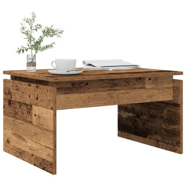 vidaXL Τραπεζάκι Σαλονιού Παλιό Ξύλο 68x50x38cm από Μοριοσανίδα 1 τεμ.