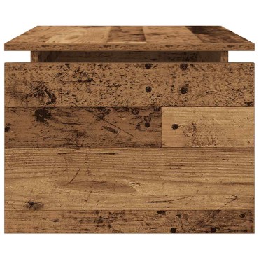 vidaXL Τραπεζάκι Σαλονιού Παλιό Ξύλο 68x50x38cm από Μοριοσανίδα 1 τεμ.