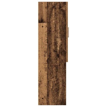 vidaXL Ντουλάπι Πλυντηρίου Παλιό Ξύλο 70,5 x 25,5 x 90 εκ.