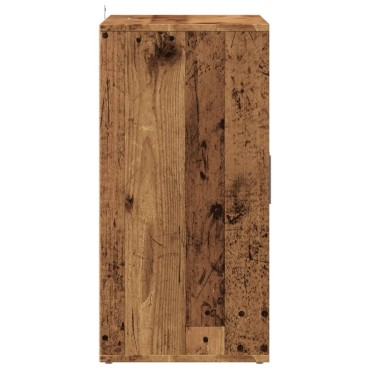 vidaXL Παπουτσοθήκη Παλιό Ξύλο 60x35x70cm από Μοριοσανίδα