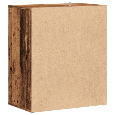vidaXL Παπουτσοθήκη Παλιό Ξύλο 60x35x70cm από Μοριοσανίδα