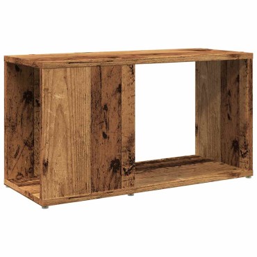 vidaXL Έπιπλο Τηλεόρασης Παλιό Ξύλο 60x24x32cm από Μοριοσανίδα