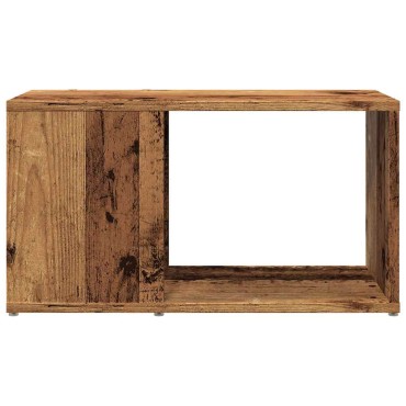 vidaXL Έπιπλο Τηλεόρασης Παλιό Ξύλο 60x24x32cm από Μοριοσανίδα