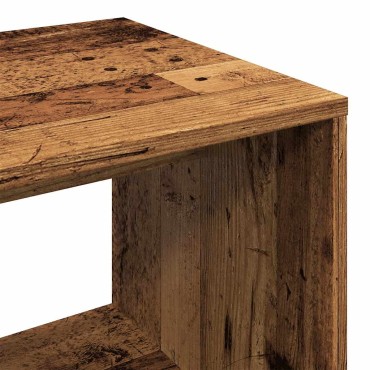 vidaXL Ντουλάπα Παλιό Ξύλο 80x40x110cm από Μοριοσανίδα 1 τεμ.