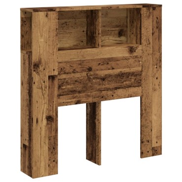 vidaXL Κεφαλάρι Με Αποθηκευτικό Χώρο 100x18,5x102,5cm Επεξ. Ξύλο 1 τεμ.