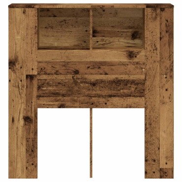 vidaXL Κεφαλάρι Με Αποθηκευτικό Χώρο 100x18,5x102,5cm Επεξ. Ξύλο 1 τεμ.