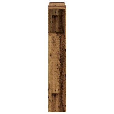 vidaXL Κεφαλάρι Με Αποθηκευτικό Χώρο 100x18,5x102,5cm Επεξ. Ξύλο 1 τεμ.