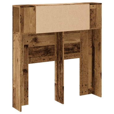 vidaXL Κεφαλάρι Με Αποθηκευτικό Χώρο 100x18,5x102,5cm Επεξ. Ξύλο 1 τεμ.
