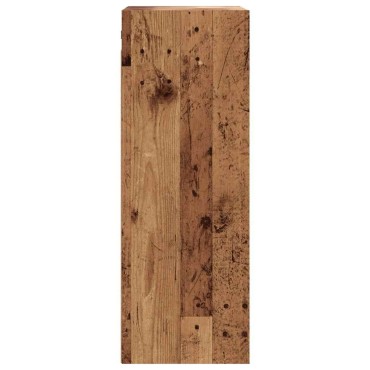 vidaXL Ντουλάπι Τοίχου Κρεμαστό Παλιό Ξύλο 69,5x32,5x90cm 1 τεμ.