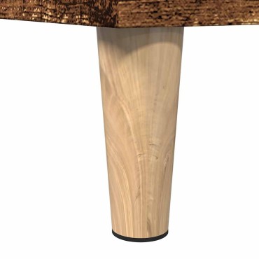 vidaXL Ντουλάπι μπάνιου Παλιό ξύλο 30x30x190cm Κατασκευασμένο ξύλο 1 τεμ.