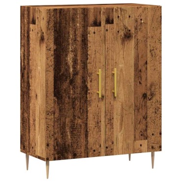 vidaXL Συρταριέρα Παλιό Ξύλο 69,5x34x90cm από Επεξεργασμένο Ξύλο 1 τεμ.