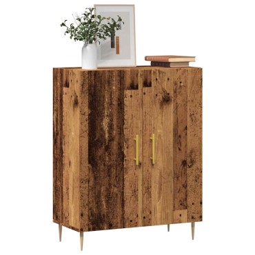 vidaXL Συρταριέρα Παλιό Ξύλο 69,5x34x90cm από Επεξεργασμένο Ξύλο 1 τεμ.