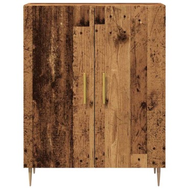vidaXL Συρταριέρα Παλιό Ξύλο 69,5x34x90cm από Επεξεργασμένο Ξύλο 1 τεμ.