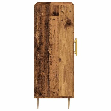 vidaXL Συρταριέρα Παλιό Ξύλο 69,5x34x90cm από Επεξεργασμένο Ξύλο 1 τεμ.