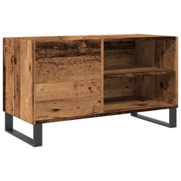 vidaXL Δισκοθήκη Παλιό Ξύλο 84,5x38x48cm από Επεξεργασμένο Ξύλο
