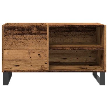 vidaXL Δισκοθήκη Παλιό Ξύλο 84,5x38x48cm από Επεξεργασμένο Ξύλο