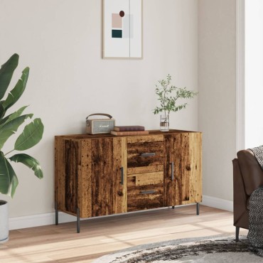 vidaXL Ντουλάπι Παλαιό Ξύλο 100x36x60cm από Επεξεργασμένο Ξύλο 1 τεμ.