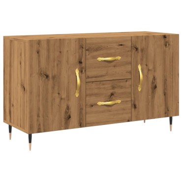 vidaXL Σκευοθήκη Δρυς τεχνίτης 100x36x60cm Κατασκευασμένο ξύλο 1 τεμ.