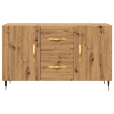 vidaXL Σκευοθήκη Δρυς τεχνίτης 100x36x60cm Κατασκευασμένο ξύλο 1 τεμ.