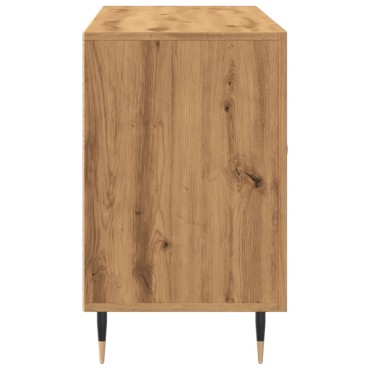 vidaXL Σκευοθήκη Δρυς τεχνίτης 100x36x60cm Κατασκευασμένο ξύλο 1 τεμ.