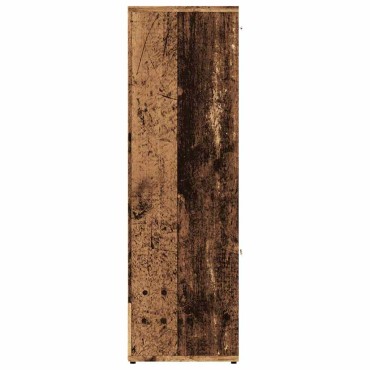 vidaXL Βιβλιοθήκη Παλαιό ξύλο 90x28x90cm Ξύλινη κατασκευή 1 τεμ.