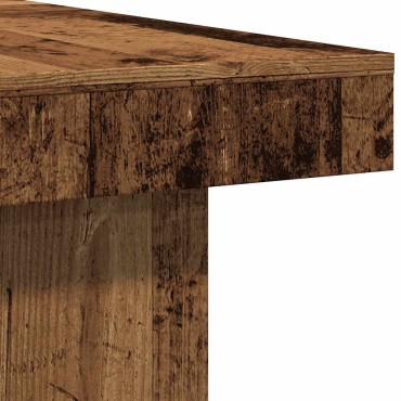 vidaXL Τραπεζάκι Σαλονιού Παλιό Ξύλο 90x90x28cm Επεξεργασμένο Ξύλο 1 τεμ.