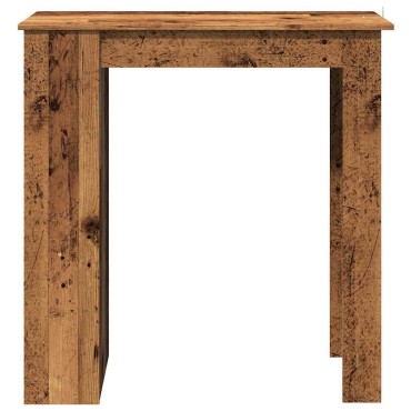 vidaXL Τραπέζι Κονσόλα με Ράφι Παλιό Ξύλο 102x50x103,5cm Επεξεργ. Ξύλο 1 τεμ.