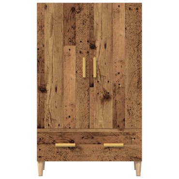 vidaXL Ντουλάπι Παλιό ξύλο 70x31x115cm Κατασκευασμένο ξύλο 1 τεμ.