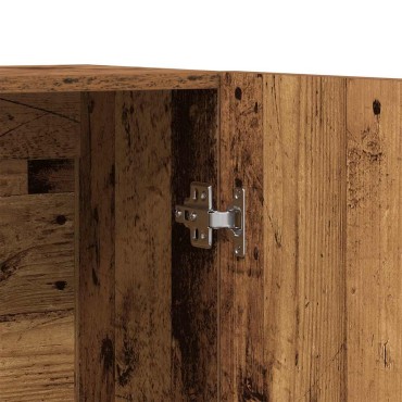 vidaXL Ντουλάπι Παλιό ξύλο 70x31x115cm Κατασκευασμένο ξύλο 1 τεμ.