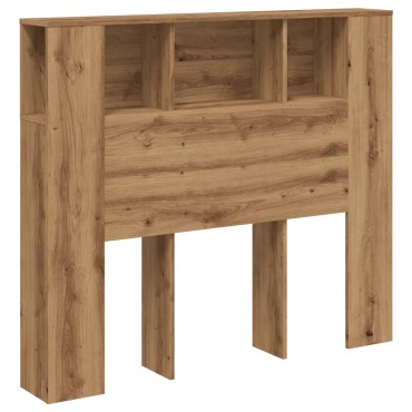 vidaXL Ντουλάπι κεφαλάρι Δρυς τεχνίτης 120x19x104,5cm