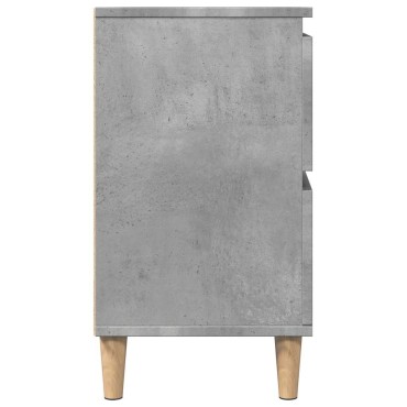 vidaXL Ντουλάπι Νιπτήρα Γκρι Σκυρ. 80x33x60cm Επεξεργασμένο Ξύλο 1 τεμ.