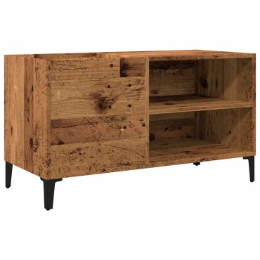 vidaXL Δισκοθήκη Παλιό Ξύλο 84,5x38x48cm από Επεξεργασμένο Ξύλο 1 τεμ.