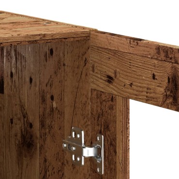 vidaXL Συρταριέρα Παλιό Ξύλο 69,5x34x90cm από Επεξεργασμένο Ξύλο 1 τεμ.