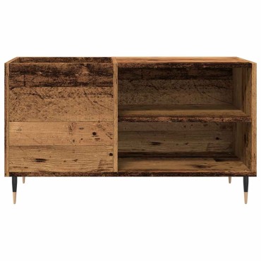 vidaXL Δισκοθήκη Παλιό Ξύλο 84,5x38x48cm από Επεξεργασμένο Ξύλο