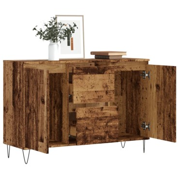 vidaXL Μπουφές Παλιό ξύλο 104x35x70cm από Επεξεργασμένο Ξύλο 1 τεμ.