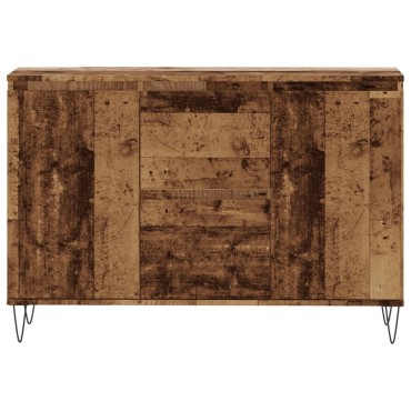 vidaXL Μπουφές Παλιό ξύλο 104x35x70cm από Επεξεργασμένο Ξύλο 1 τεμ.